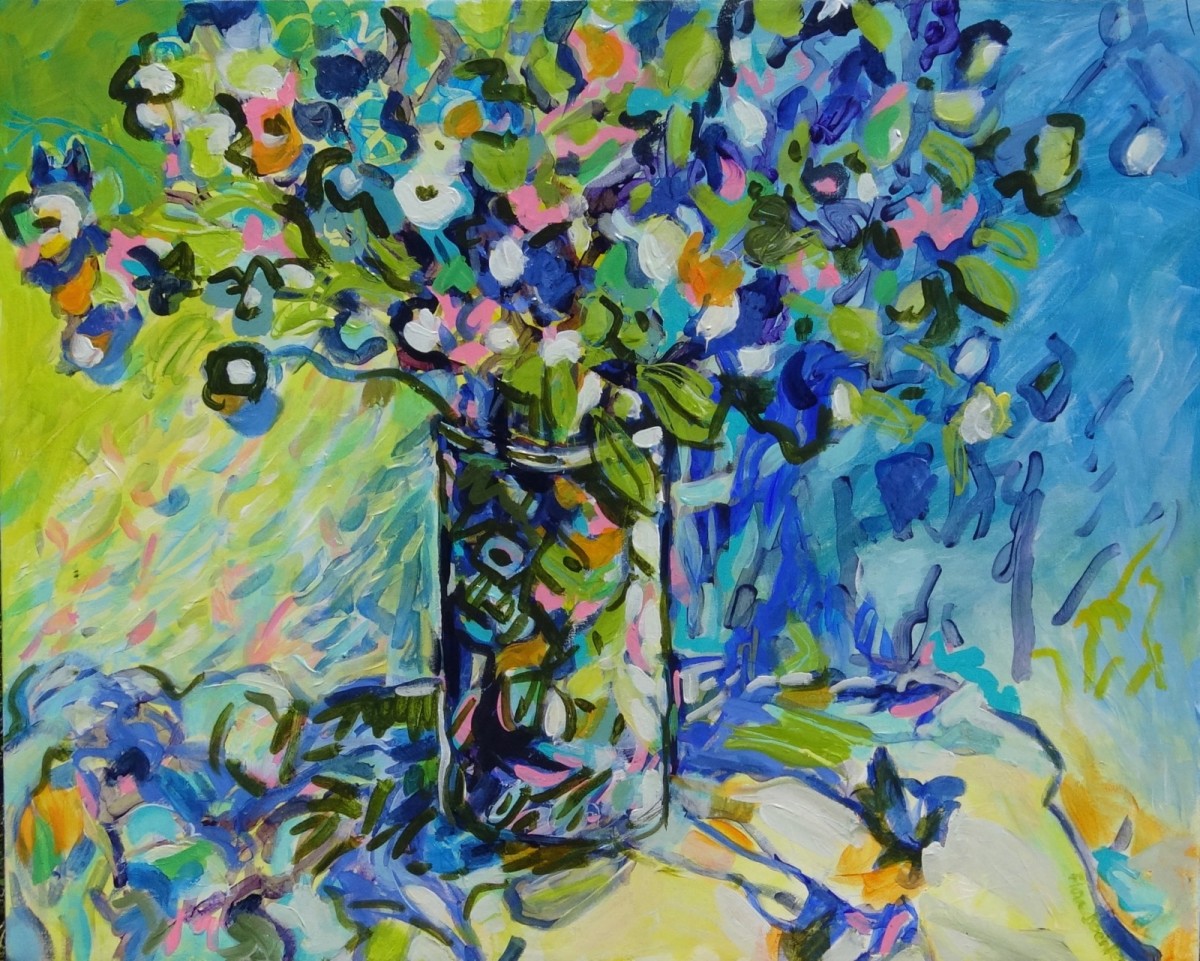 Blue Afternoon by Flora Doehler 