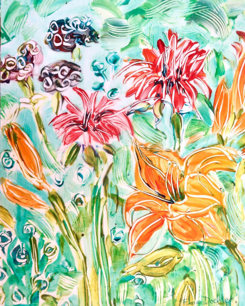 A Riot of Colour by Flora Doehler 