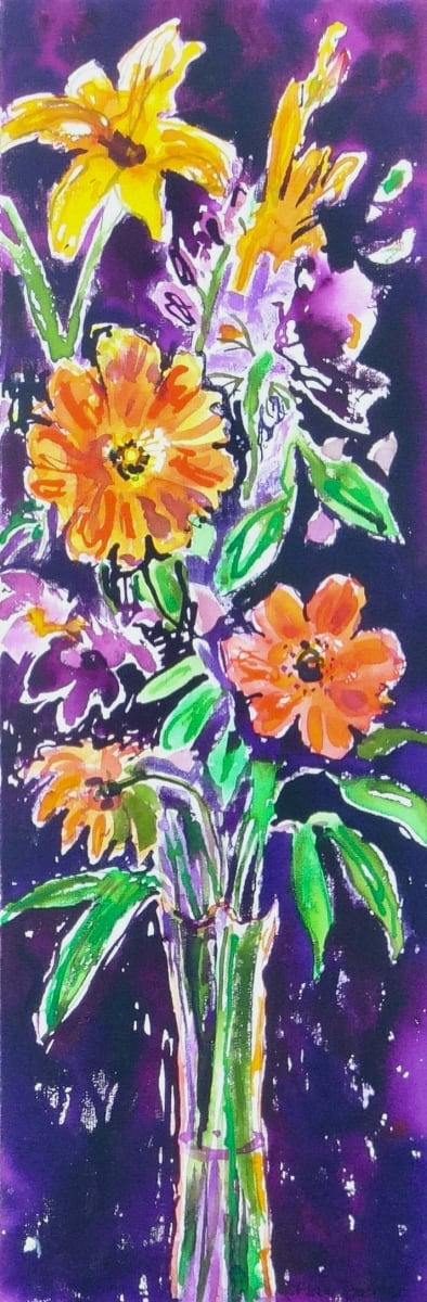Cottage Flowers by Flora Doehler 