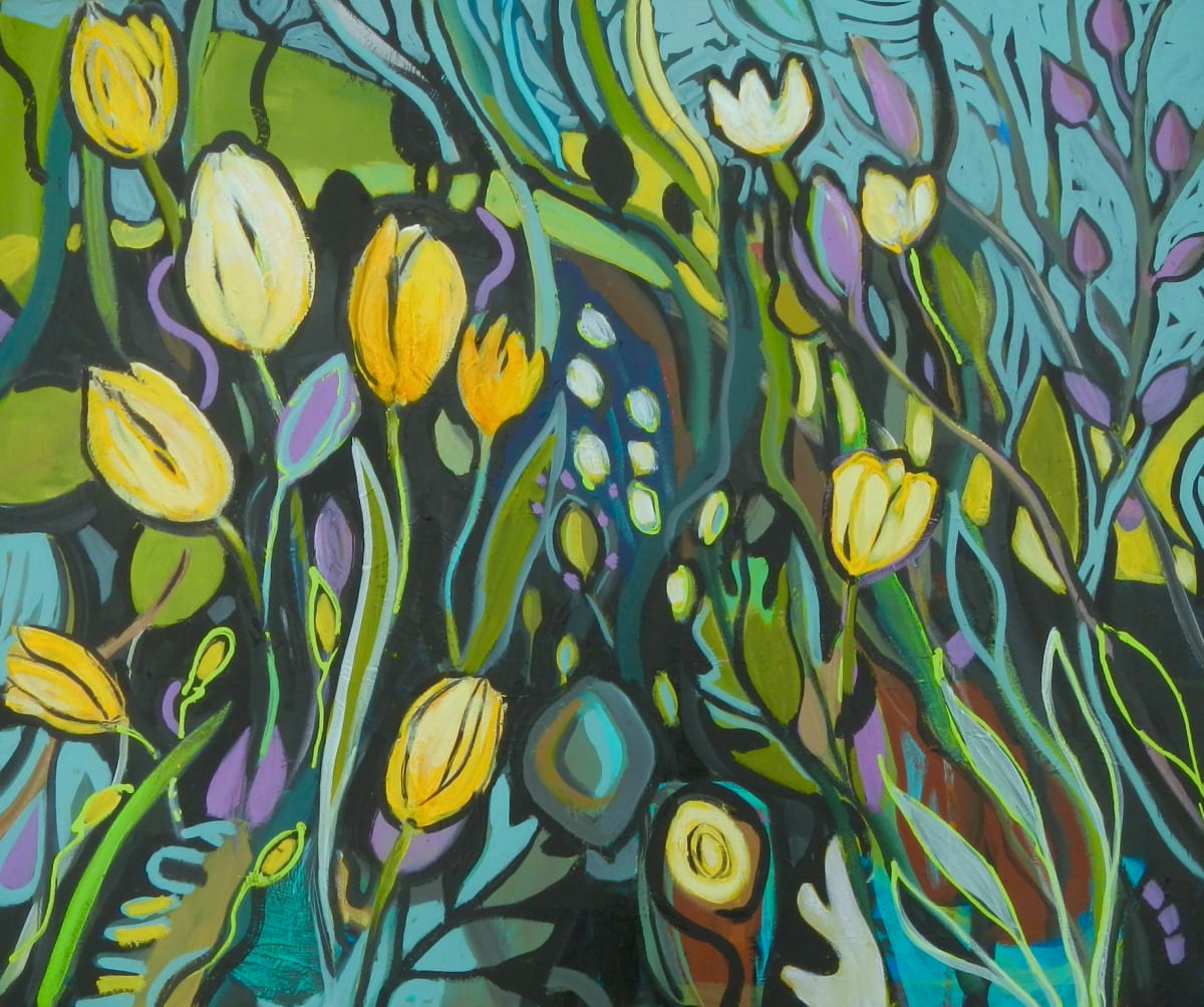 Nighttime Conversation by Flora Doehler 