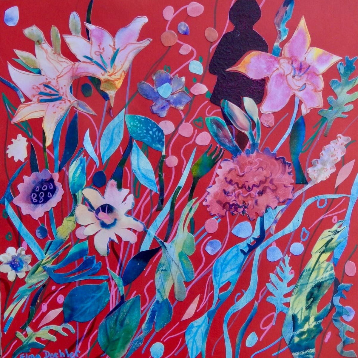 In Grandmother's Garden by Flora Doehler 