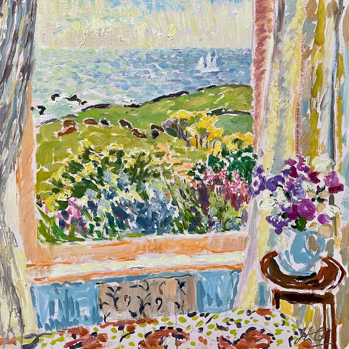 Gazing at the Cows by Hugo Grenville, Image 2.