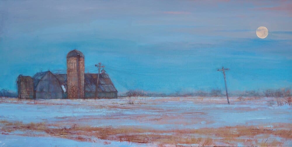 A conversation with the moon by Crystal Beshara 