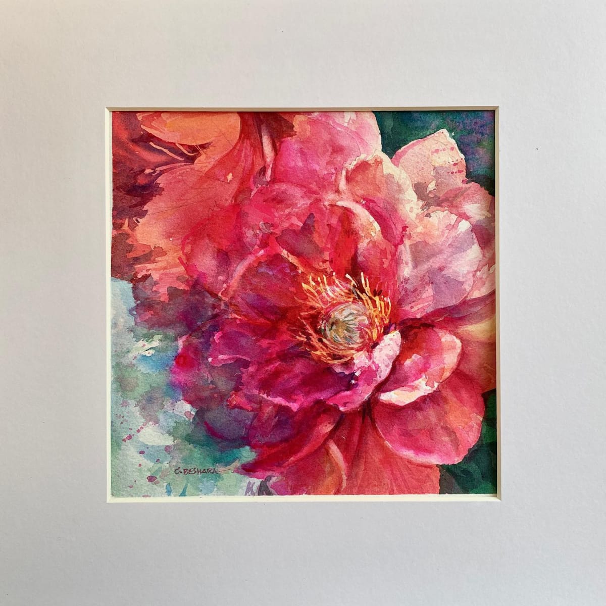 Radiance Study framed by Crystal Beshara 