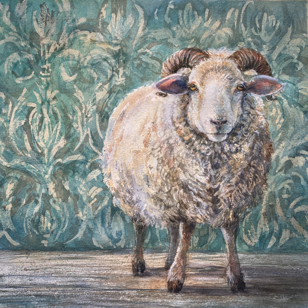 Aunt Amelia arrives by Crystal Beshara 