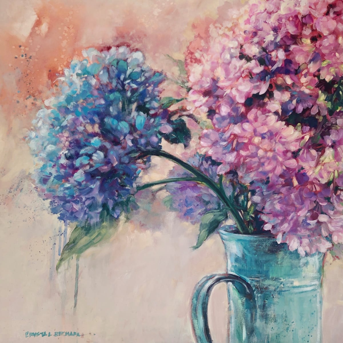 Summer Garden by Crystal Beshara Fine Artist, Image 1.