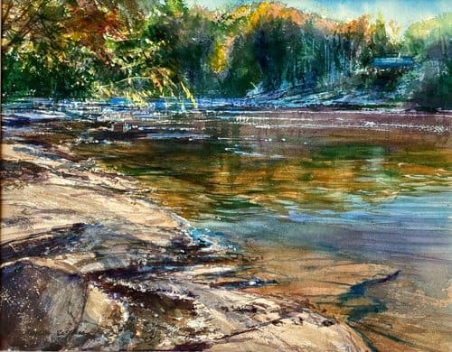 Wakefield River Walk by Crystal Beshara Fine Artist, Image 2.