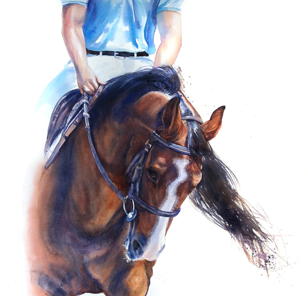 The Warm Up (original) by Crystal Beshara  Image: TITLE: The Warm Up


DESCRIPTON:

IMAGE SIZE: 24”H x 24”W

MEDIUM: WATERCOLOUR 

UNFRAMED

A Beautiful Bay warms up before the big event.