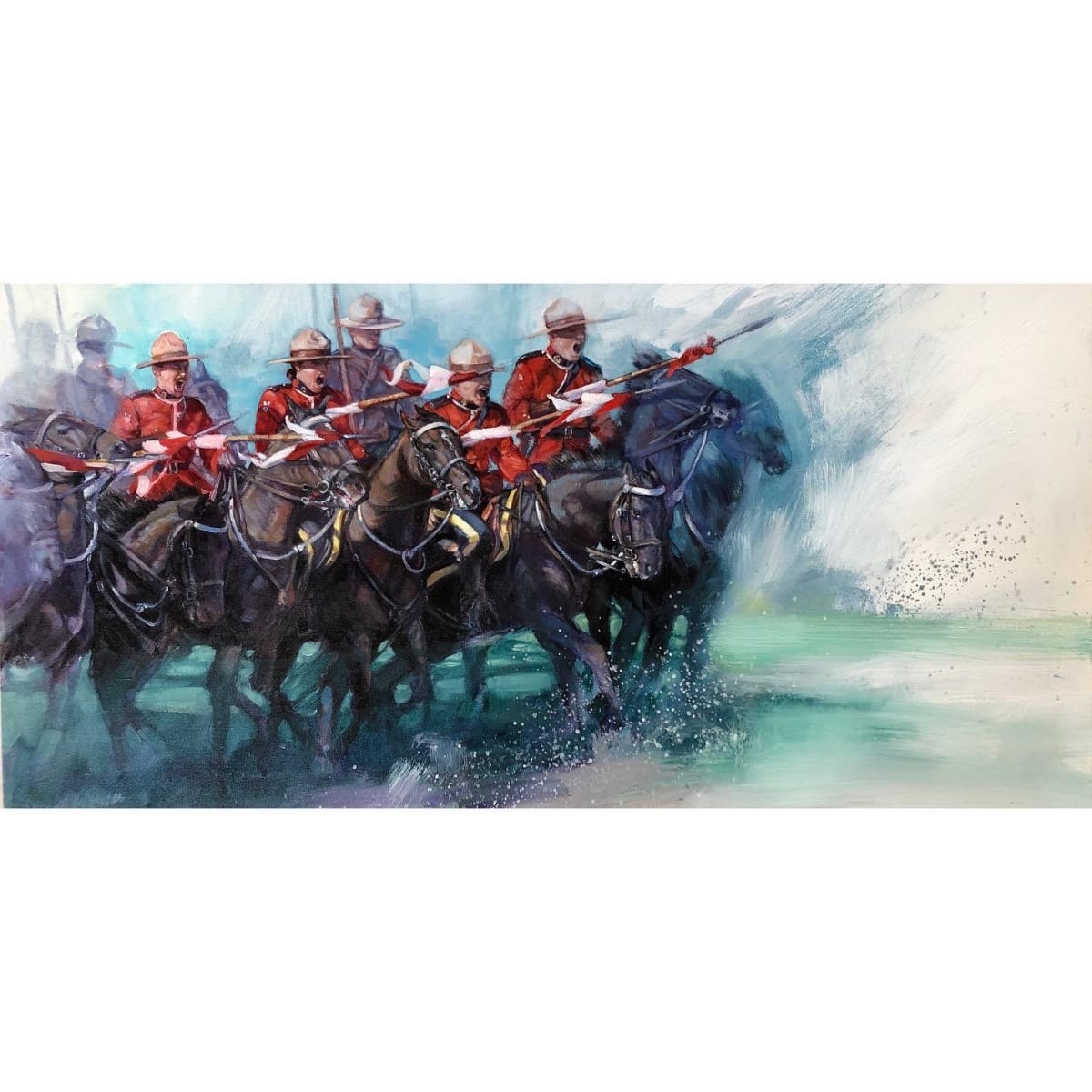 Musical ride PRINT _2 by Crystal Beshara 