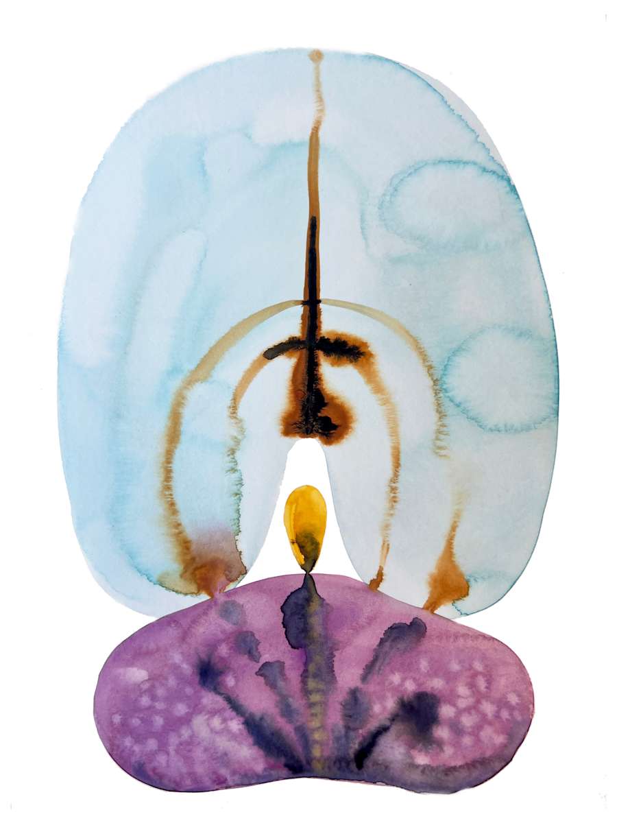Aqua/Purple by Kelly Witmer, Image 2.