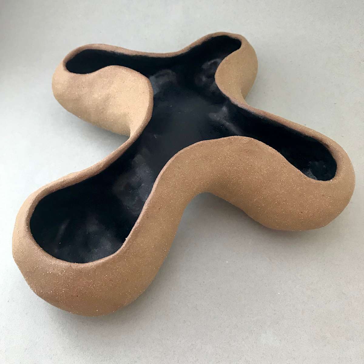 ceramic vessel, black interior by Kelly Witmer, Image 5.
