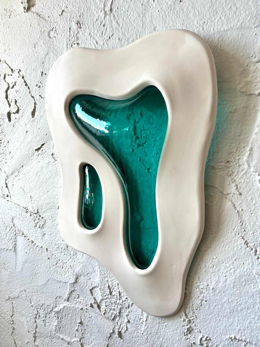 teal on white by Kelly Witmer, Image 2.