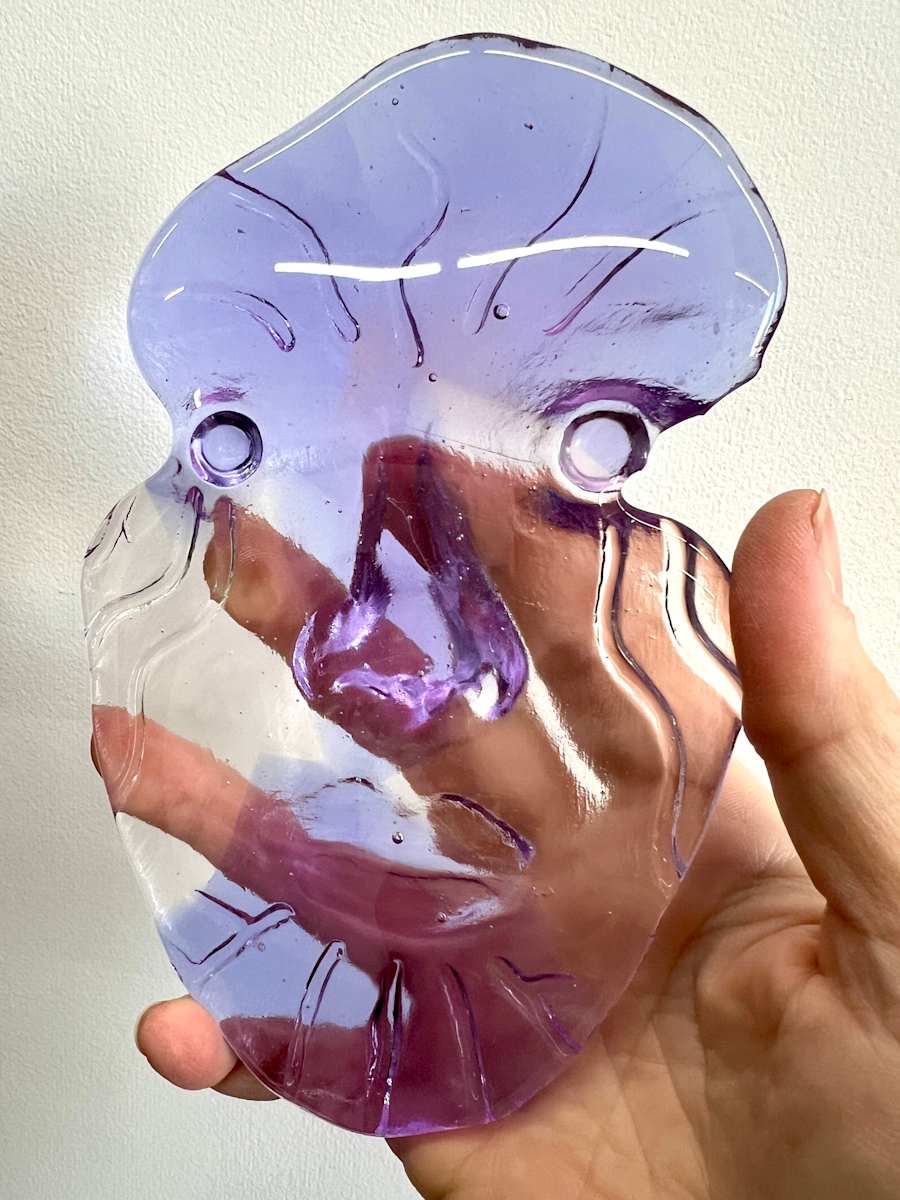 Lavender face by Kelly Witmer, Image 4.
