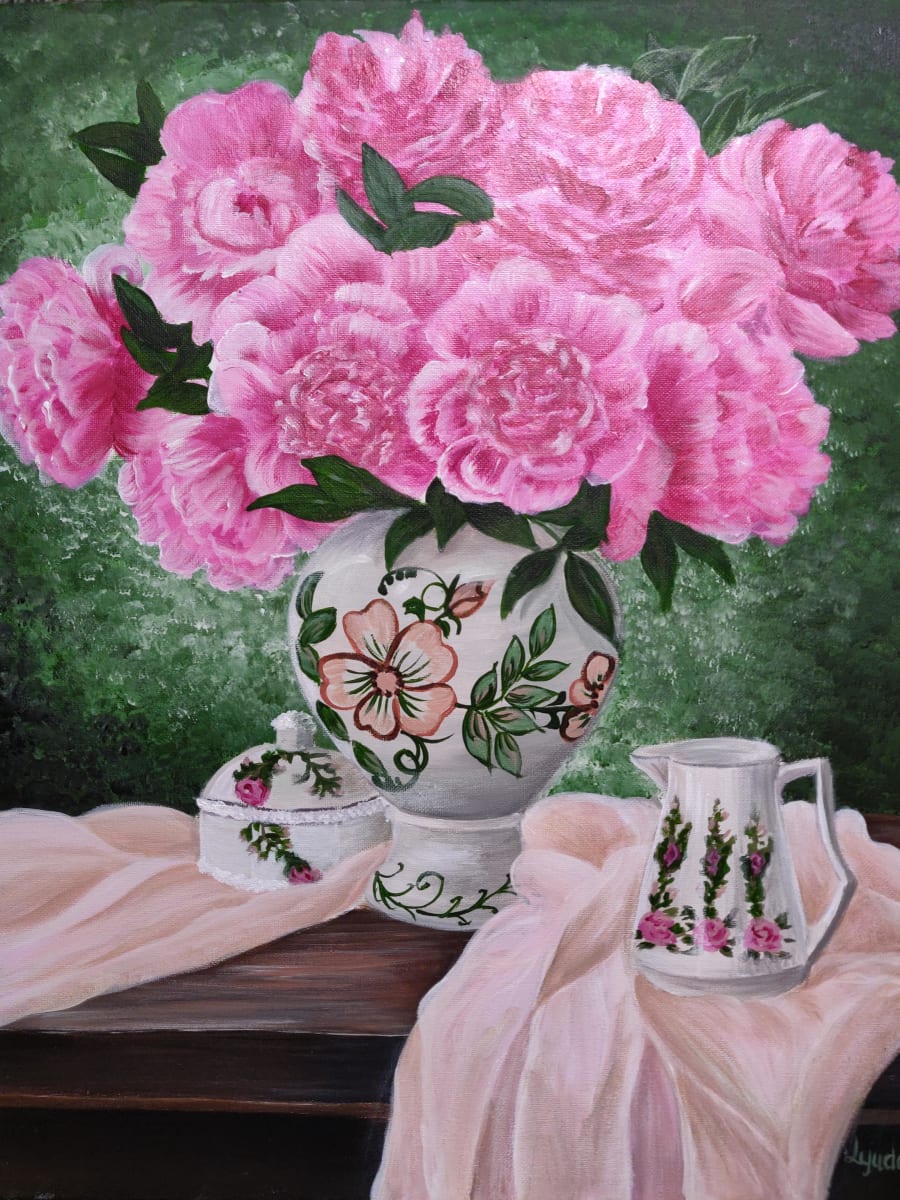 Peonies in Porcelain, Image 1.
