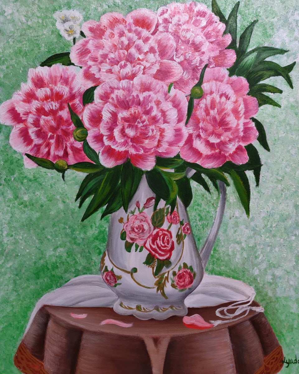 Peonies by Lyuda Morhun, Image 2.