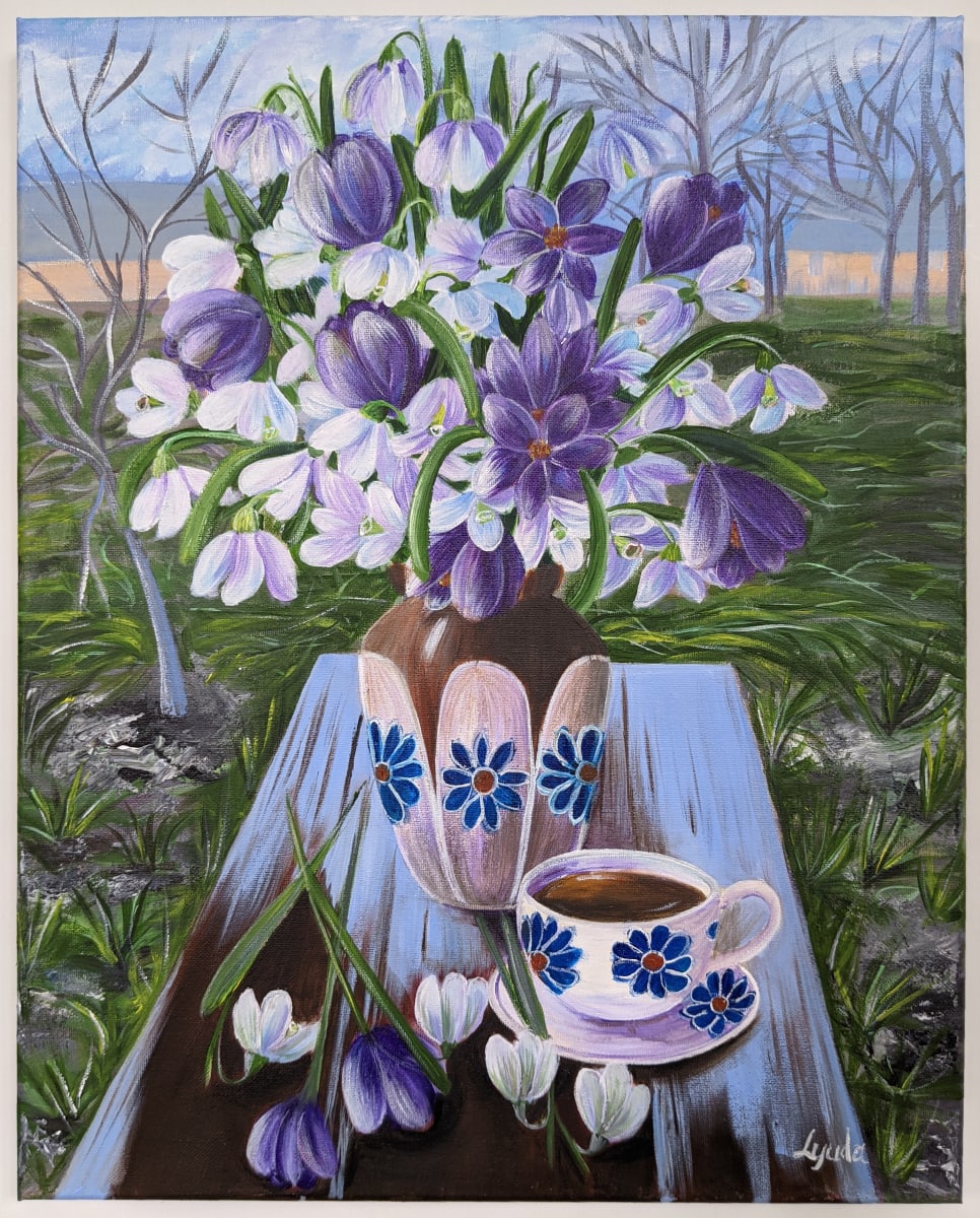 Spring Flowers by Lyuda Morhun, Image 1.