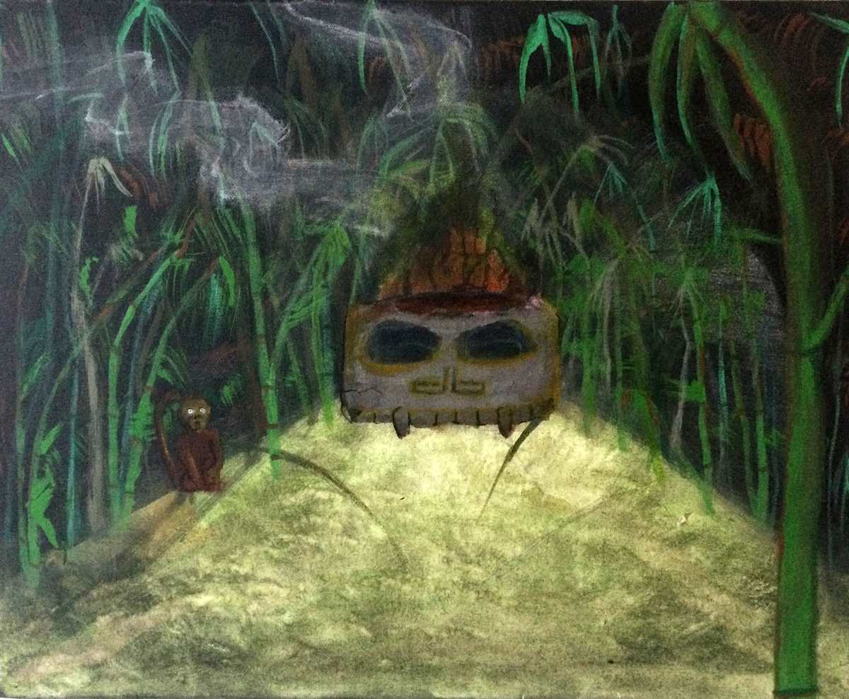 Monkey Cauldron I by Space Monkey, Image 1.