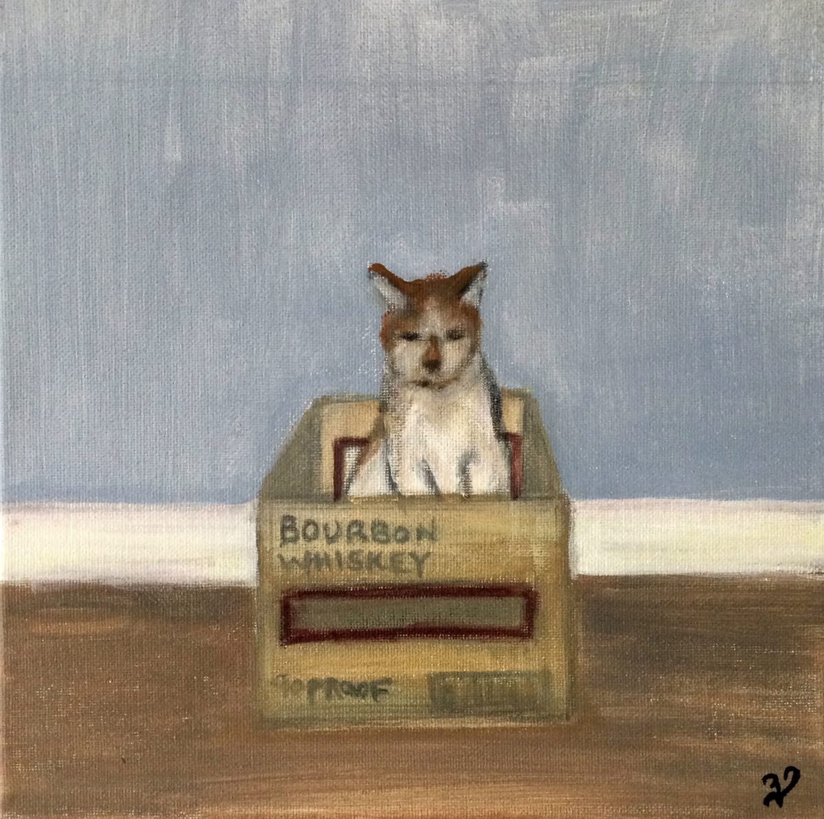 Whiskey Cat by Space Monkey 