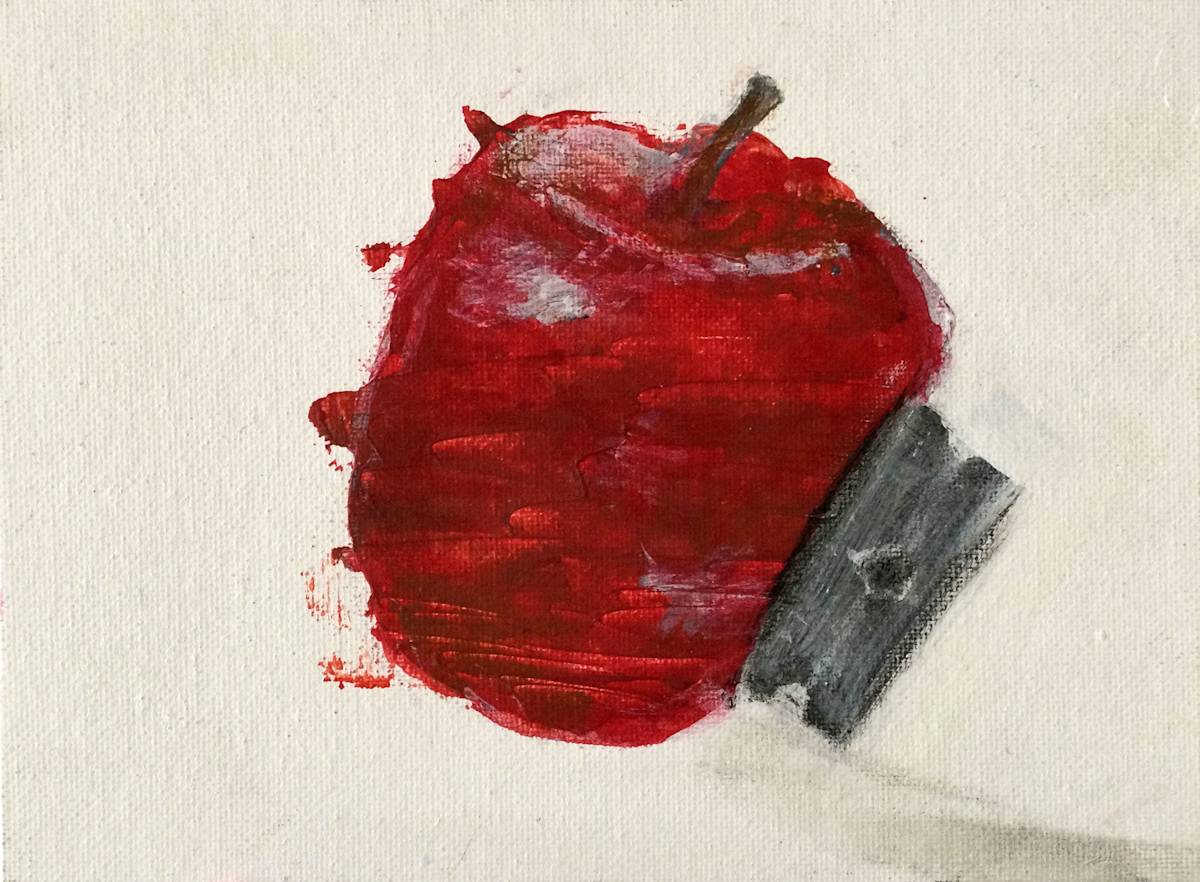 An Apple a Day by Space Monkey, Image 1.