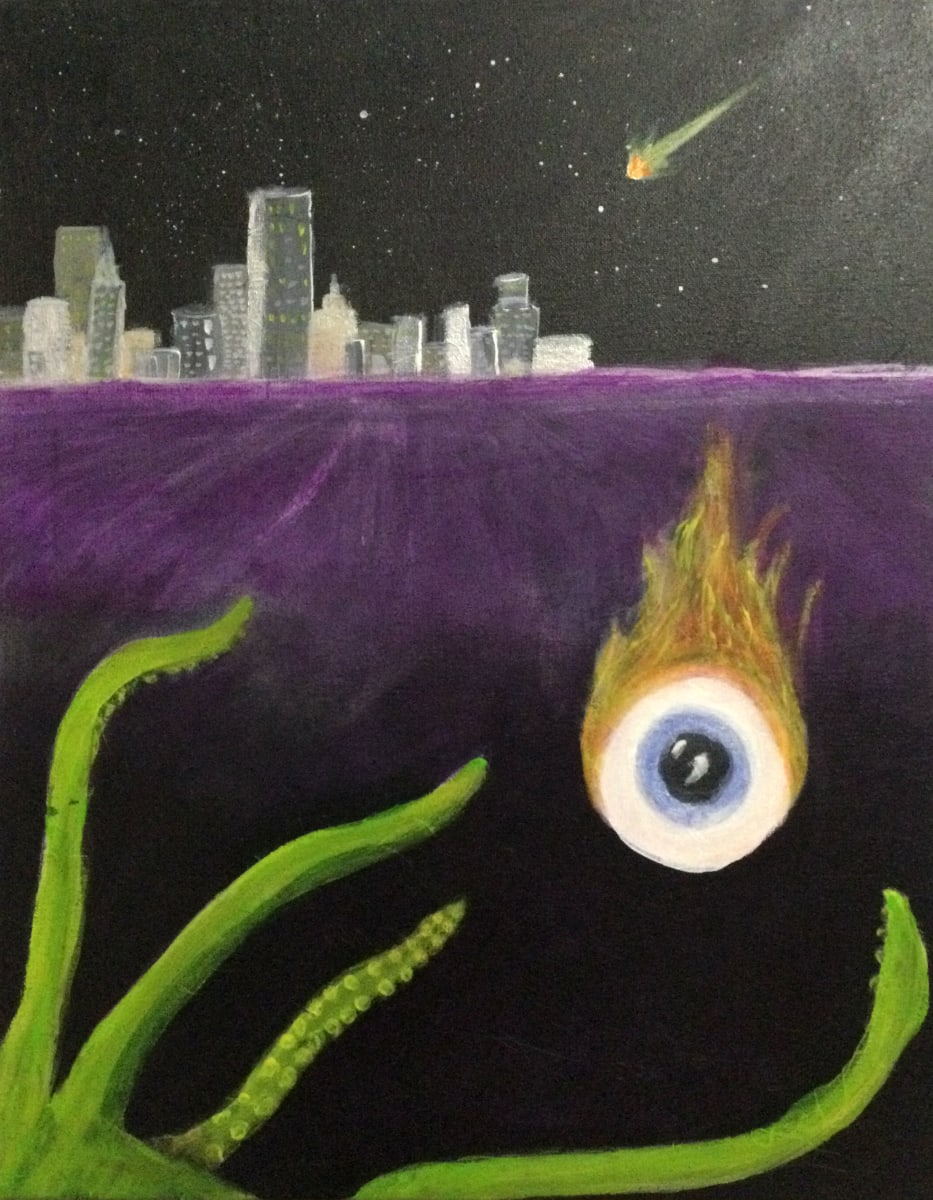 Saturday Night in Mystic City by Space Monkey 