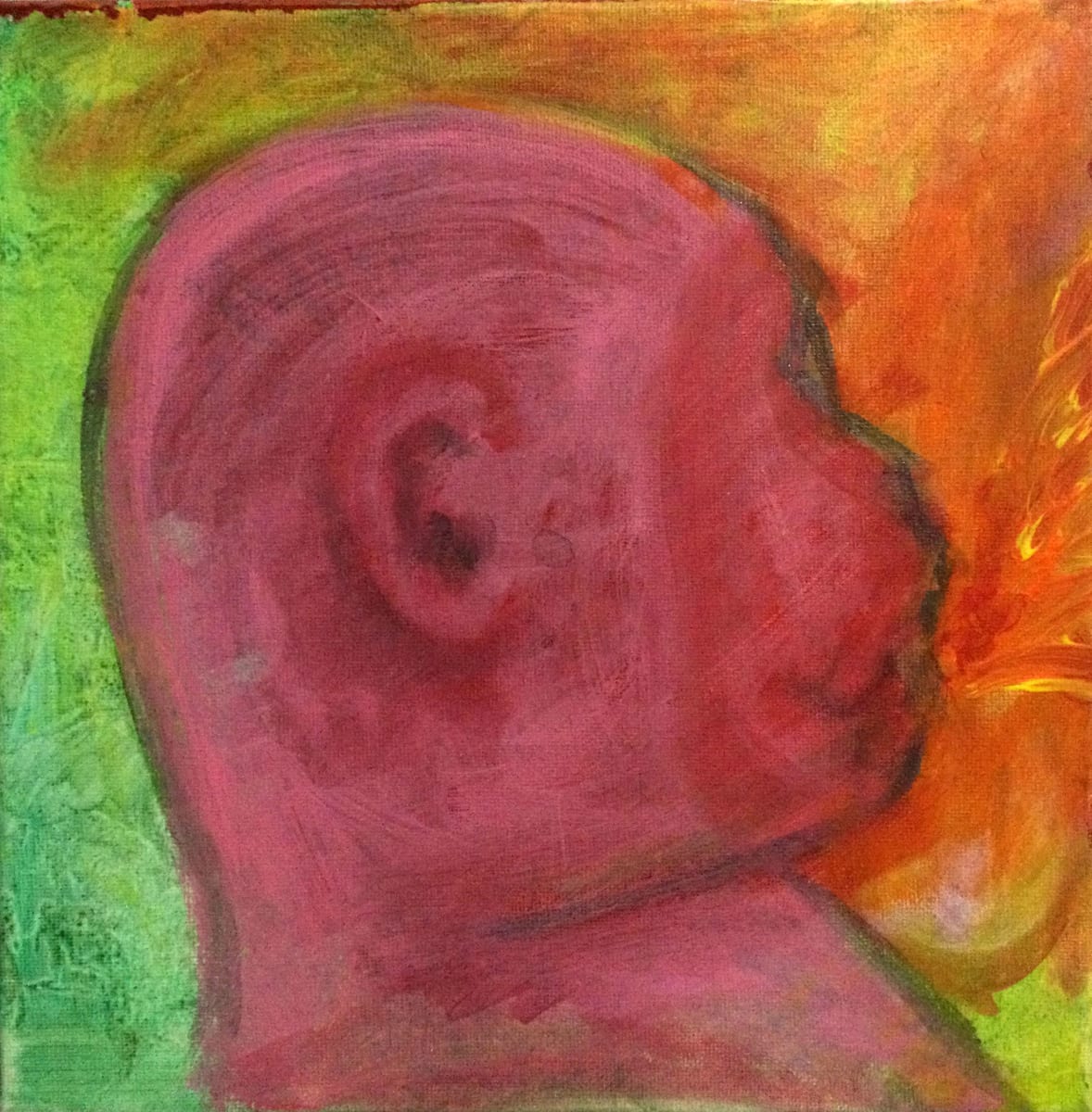 Fire Breathing Monkey by Space Monkey 