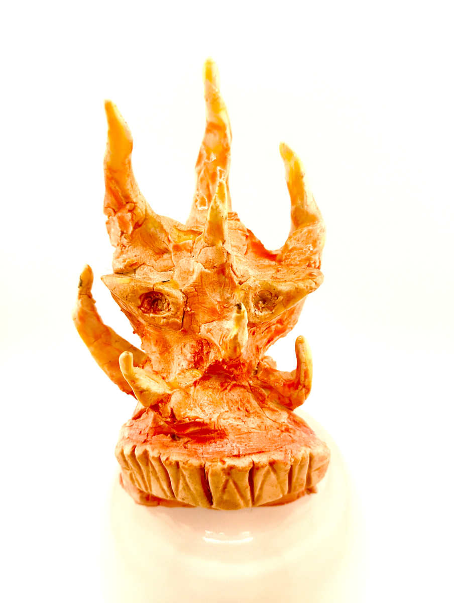Tiny Totem: Fire God by Space Monkey, Image 3.