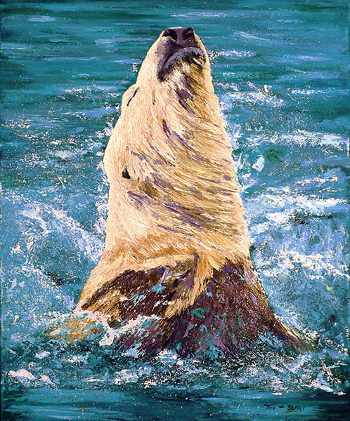 Endurance  Image: Endurance Polar Bear Painting