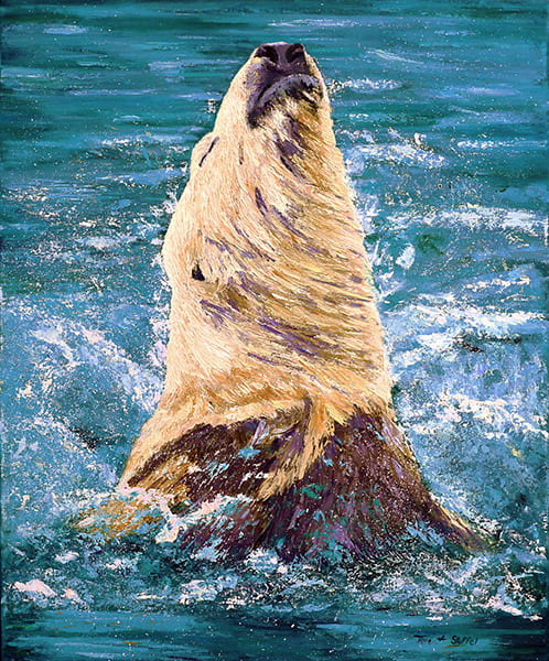 Endurance  Image: Endurance Polar Bear Painting