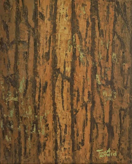 Abstract Pine Bark  Image: Abstract Pine Bark Painting