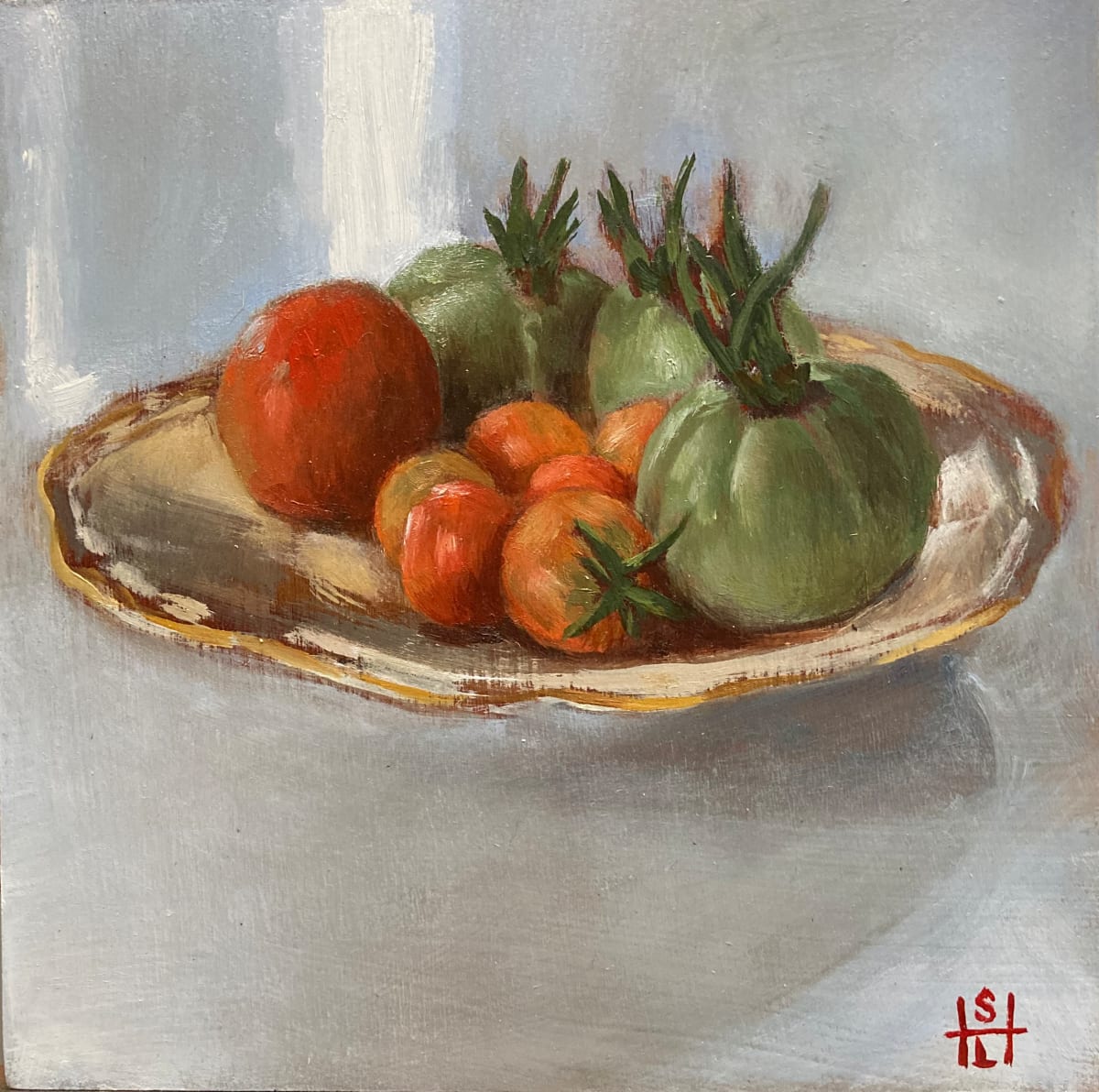 My Grandmother's Table,   tomatoes 