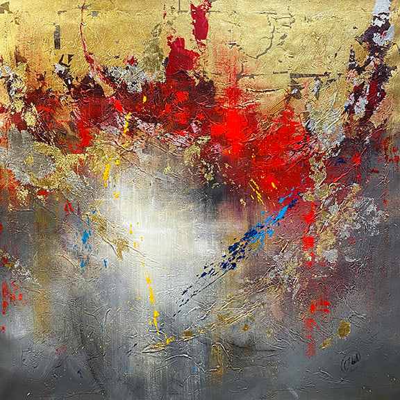 Scarlet Horizon by Brian O'Neill Fine Art L.L.C. 