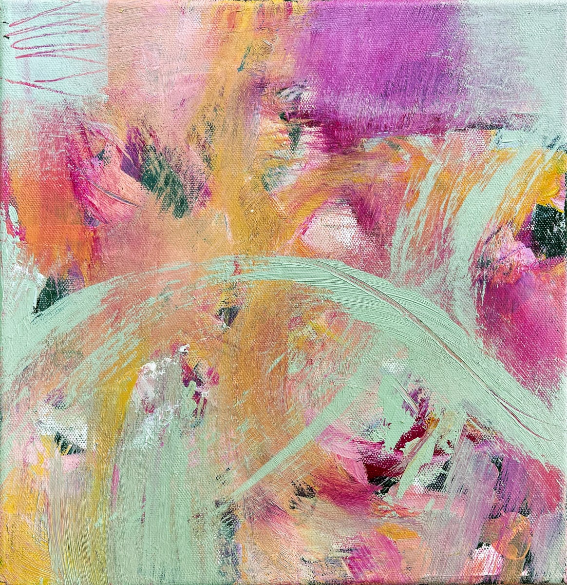 FlowerStorm2 by Linda Slattery Sherman 