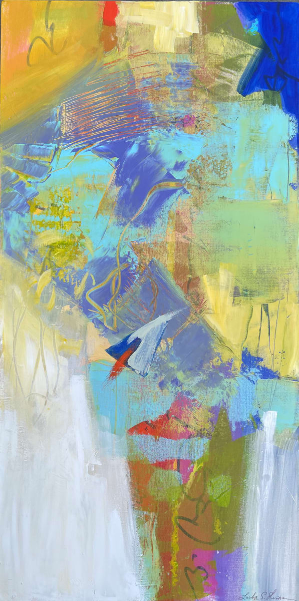 Lift Off! by Linda Slattery Sherman  Image: Abstract exploration of Space