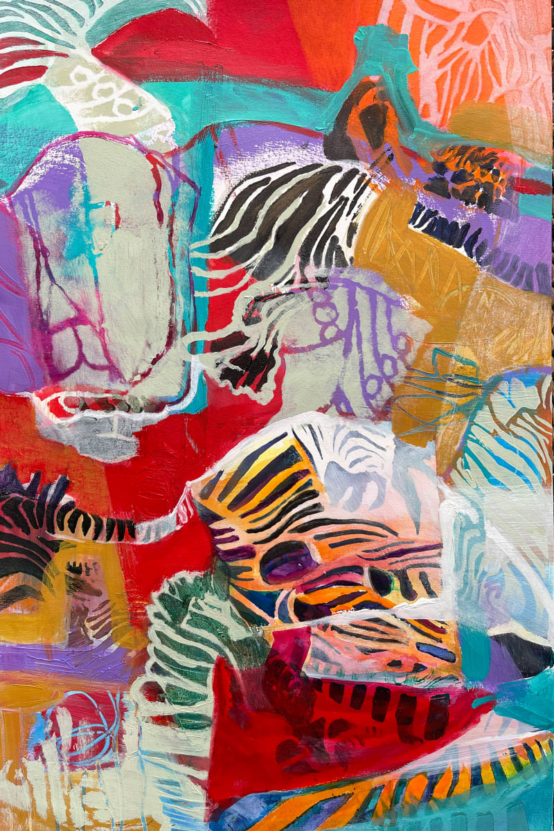 Zebra Transformation by Linda Slattery Sherman 