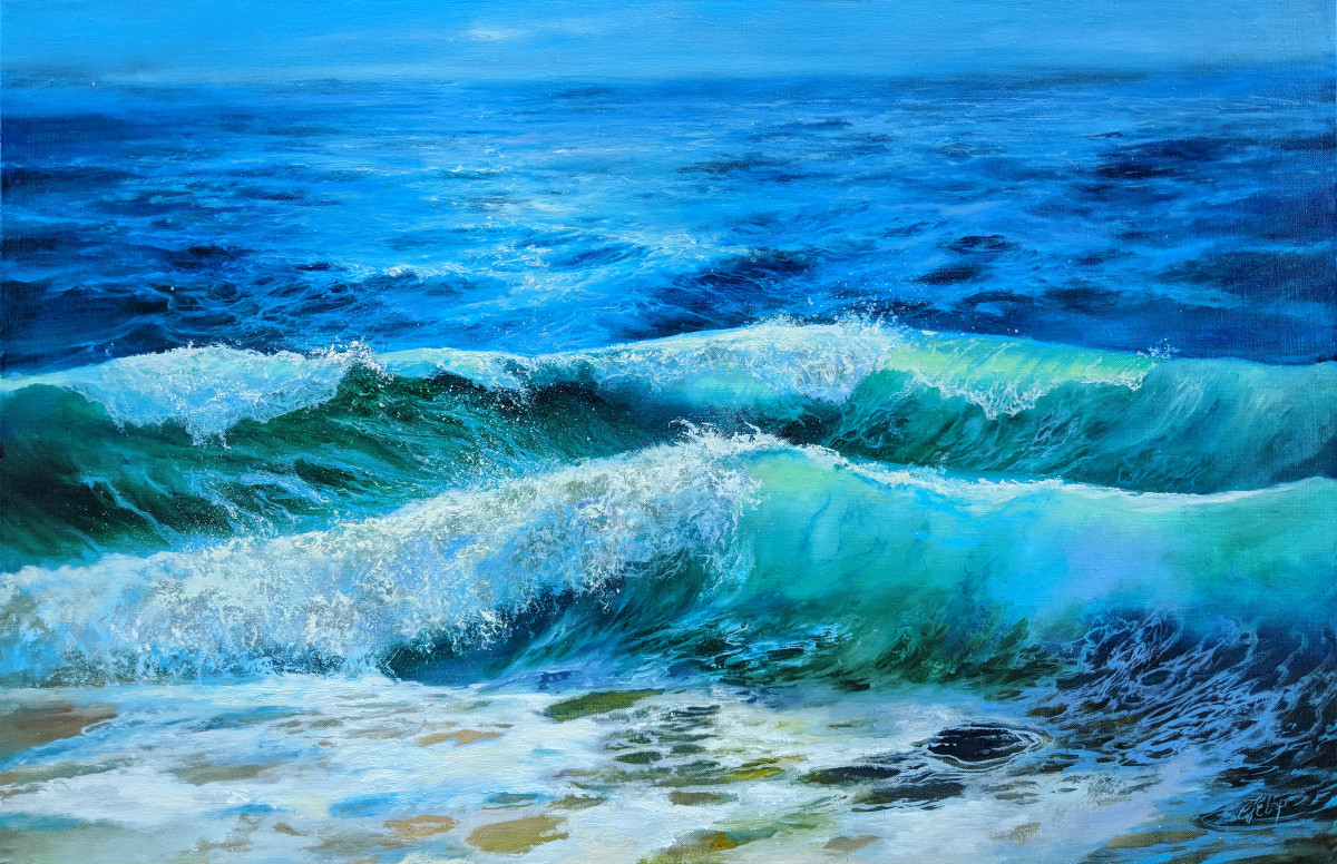 Perpetual Ocean by C J Elsip 