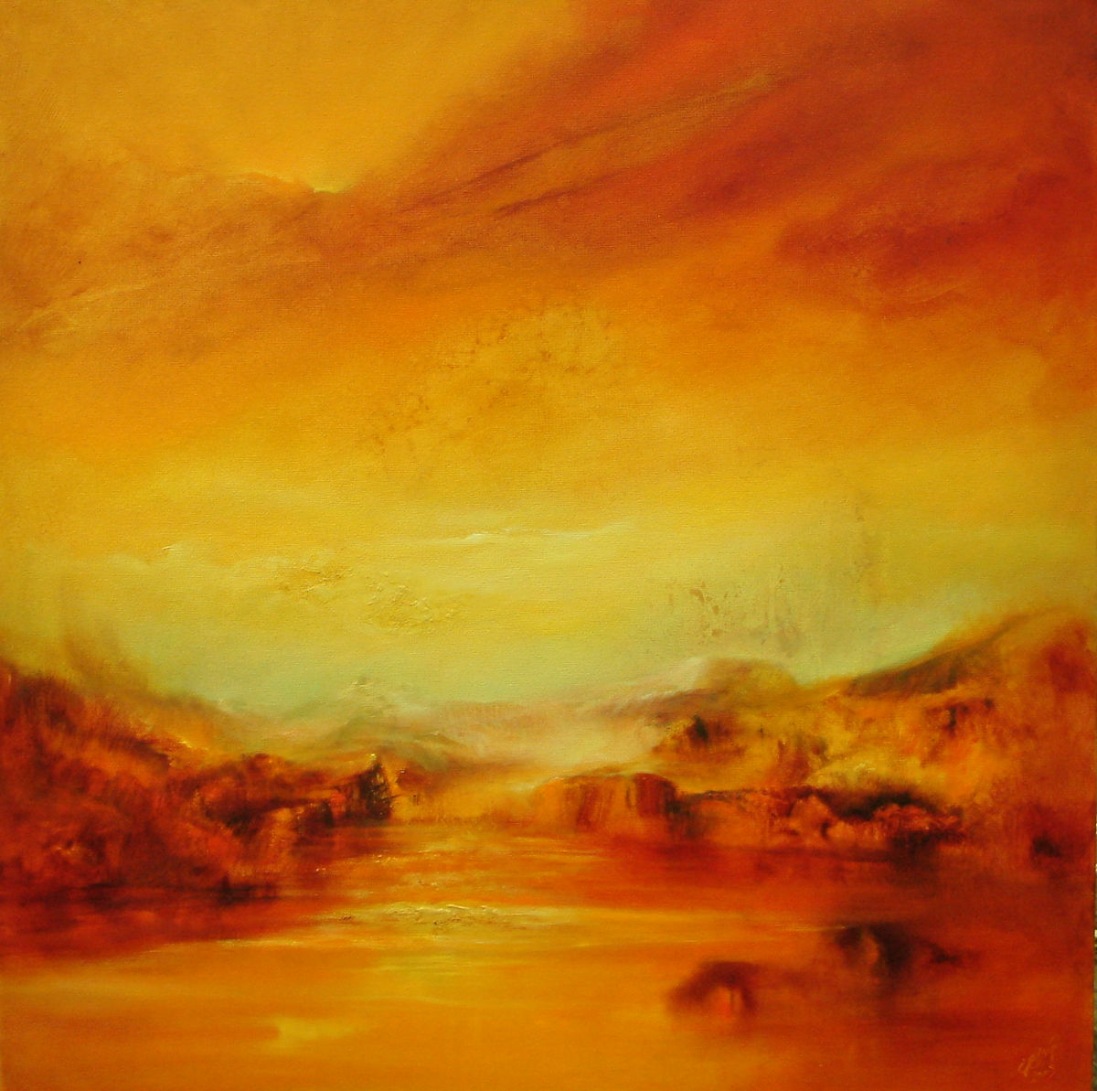 Summer Solace I by C J Elsip 