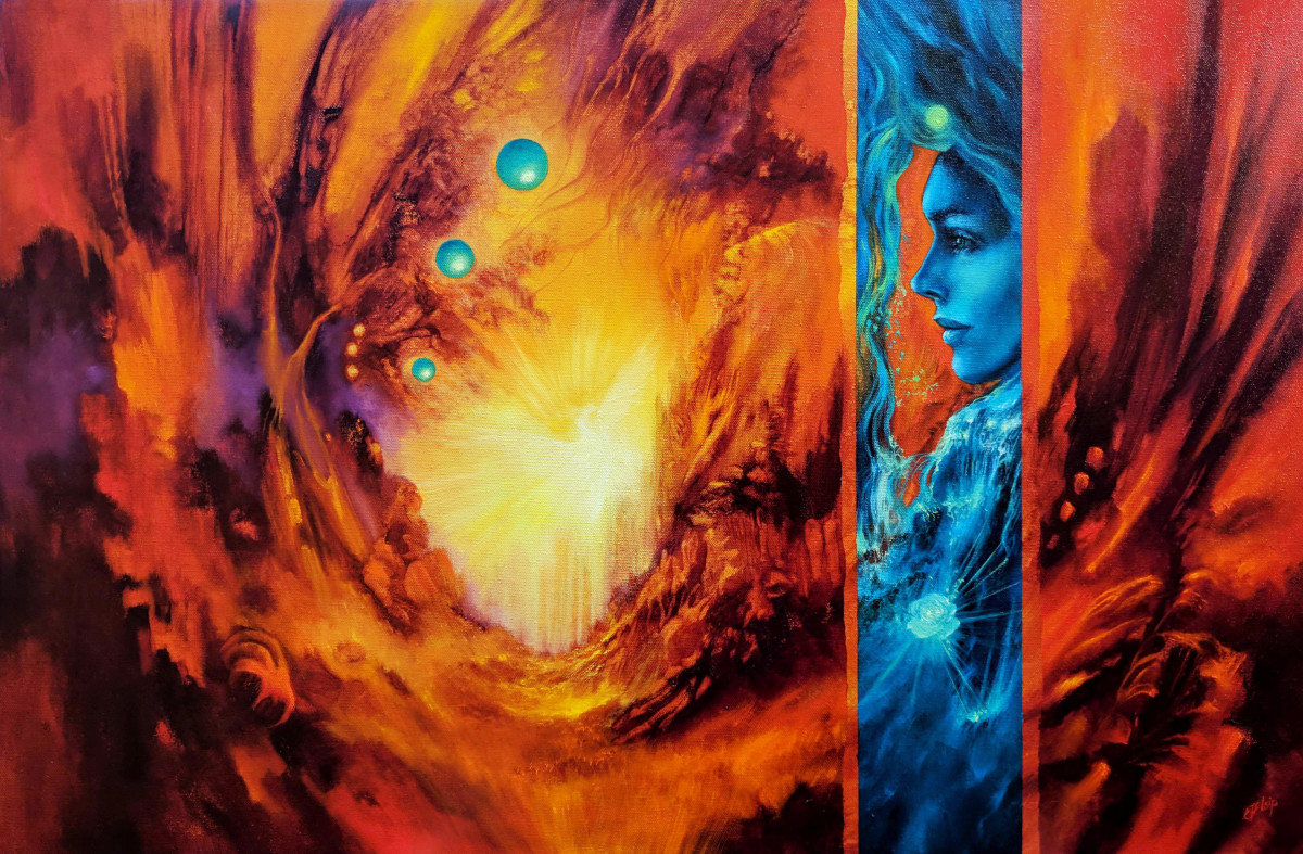 Suspended Momentum by C J Elsip 