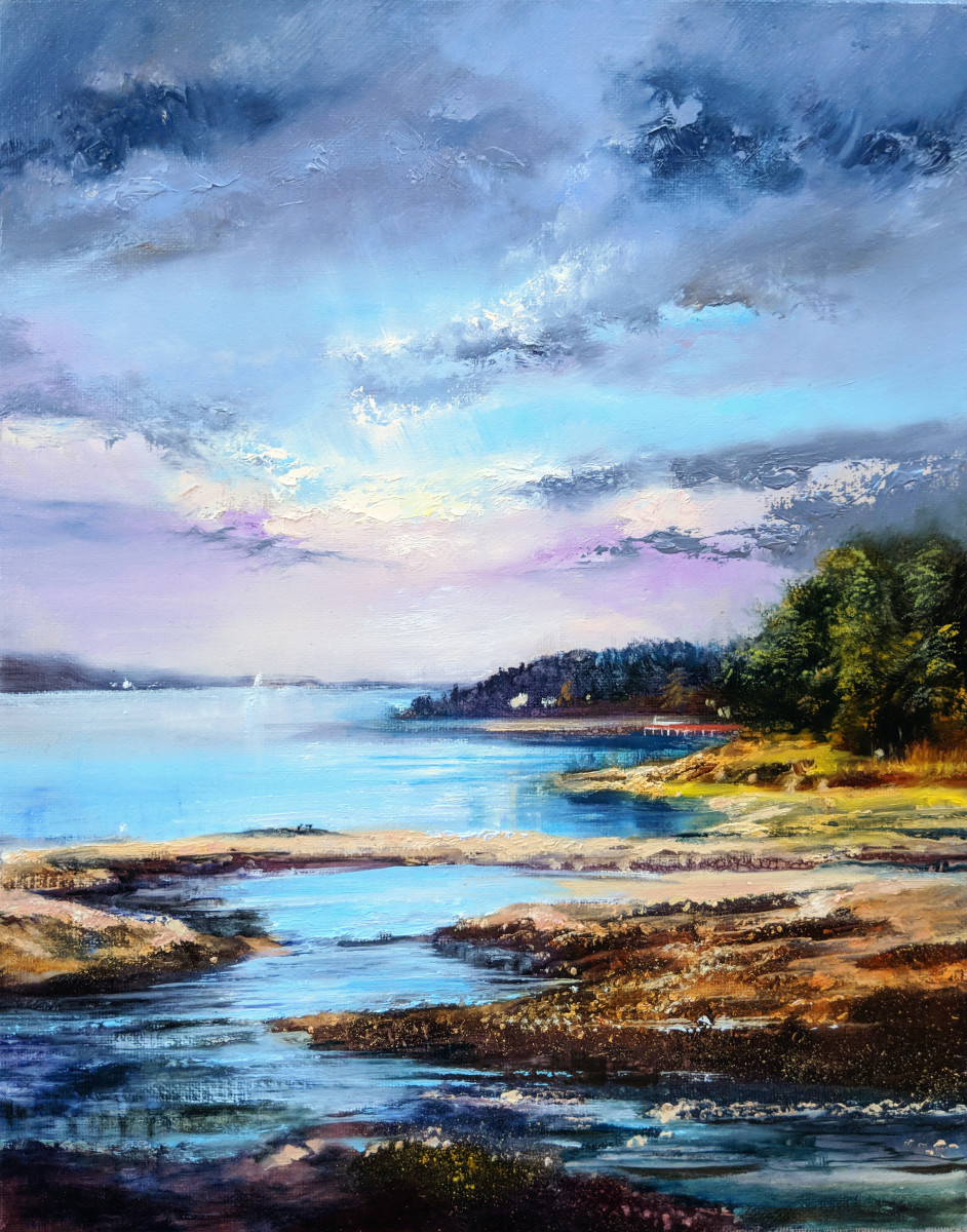 Eventide at Picnic Point by C J Elsip 