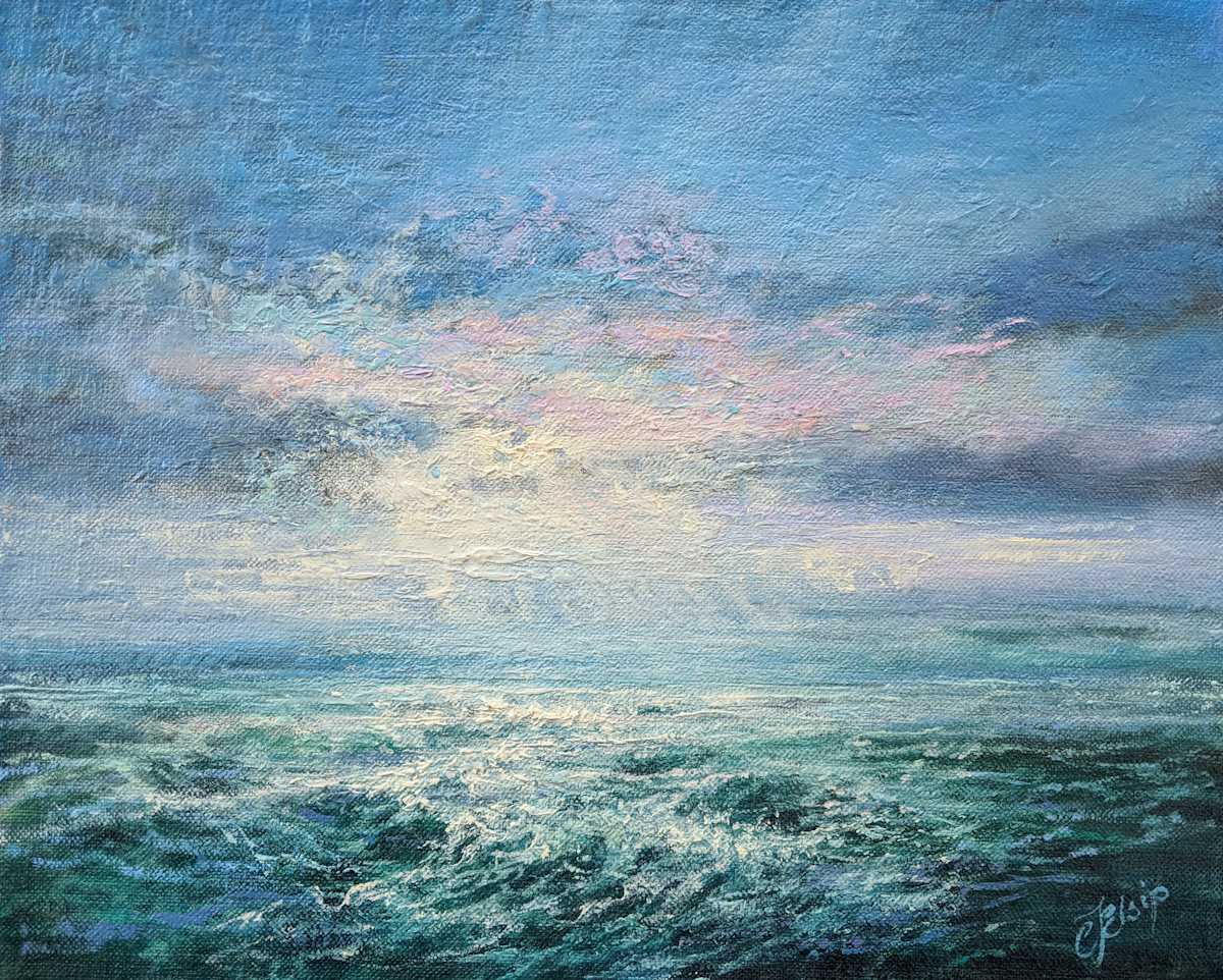 Gentle Swell (Ocean study) by C J Elsip, Image 1.