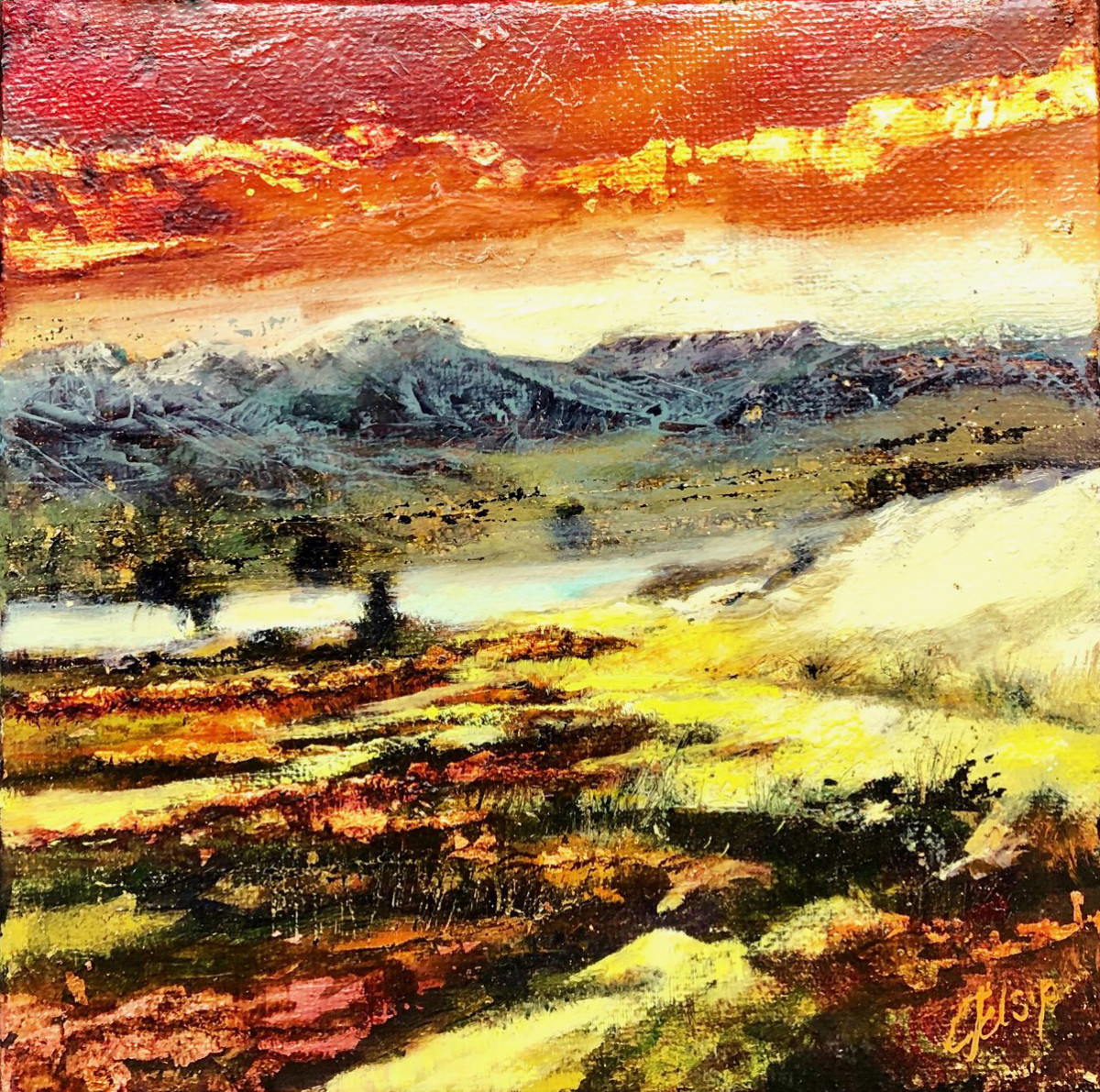 Desert Gold by C J Elsip 