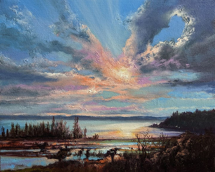 Eventide Reflections by C J Elsip, Image 1.