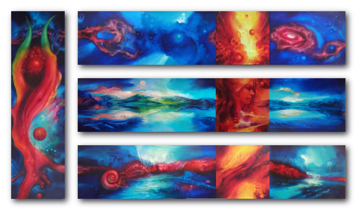 Infinite Light: Mitosis by C J Elsip 