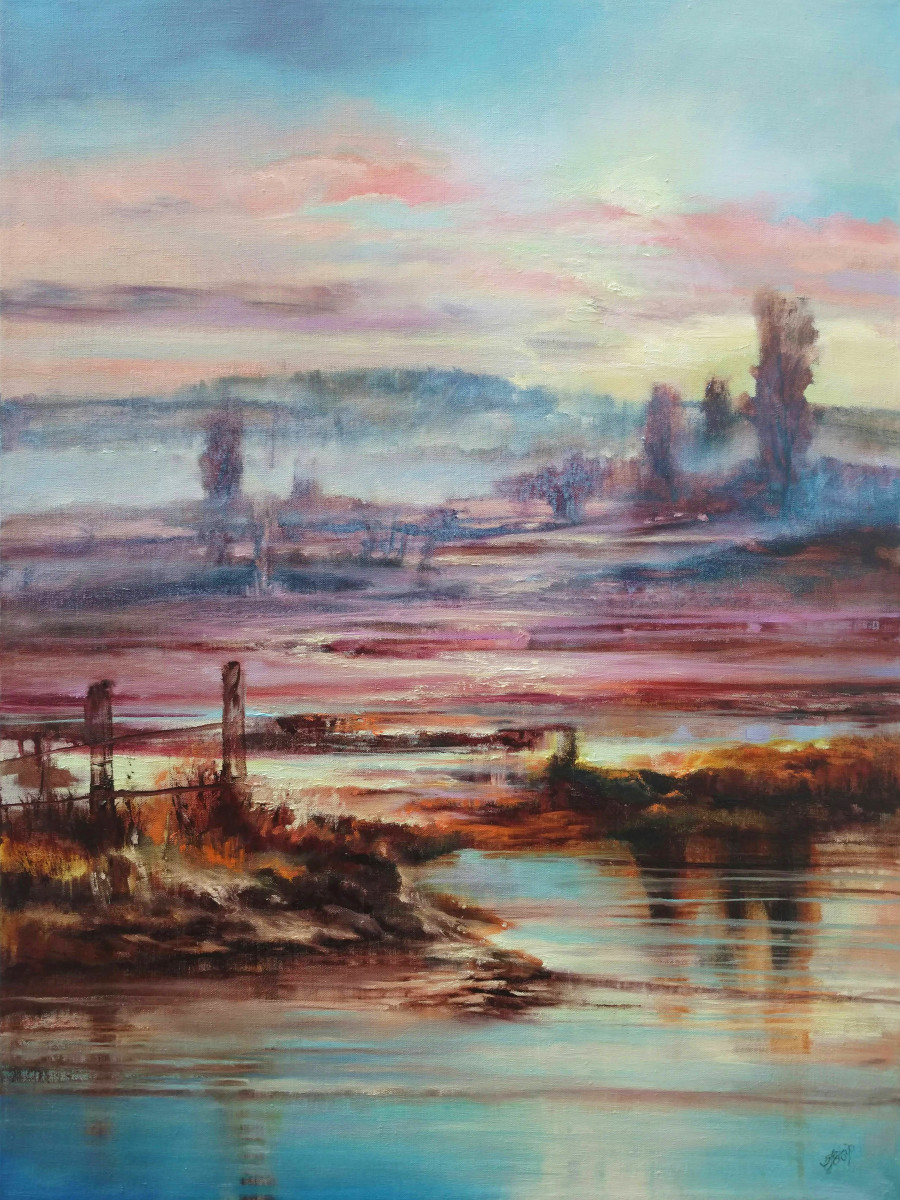 River Mist by C J Elsip 