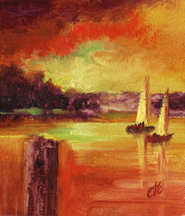 Sunset Sails by C J Elsip, Image 1.