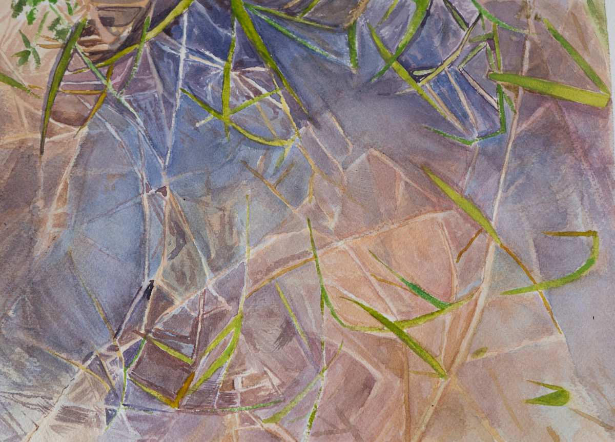 Peachy Weedscape by Brooke Lanier, Image 1.