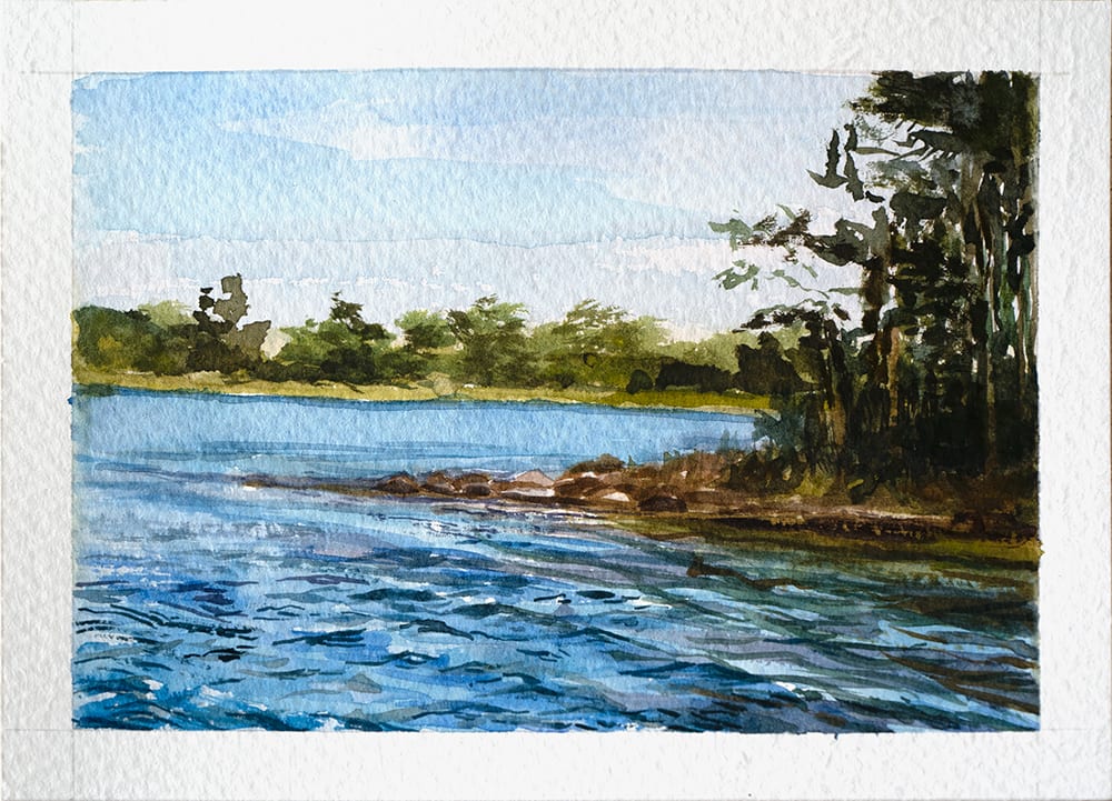 Bass Fishing Spot by Brooke Lanier 