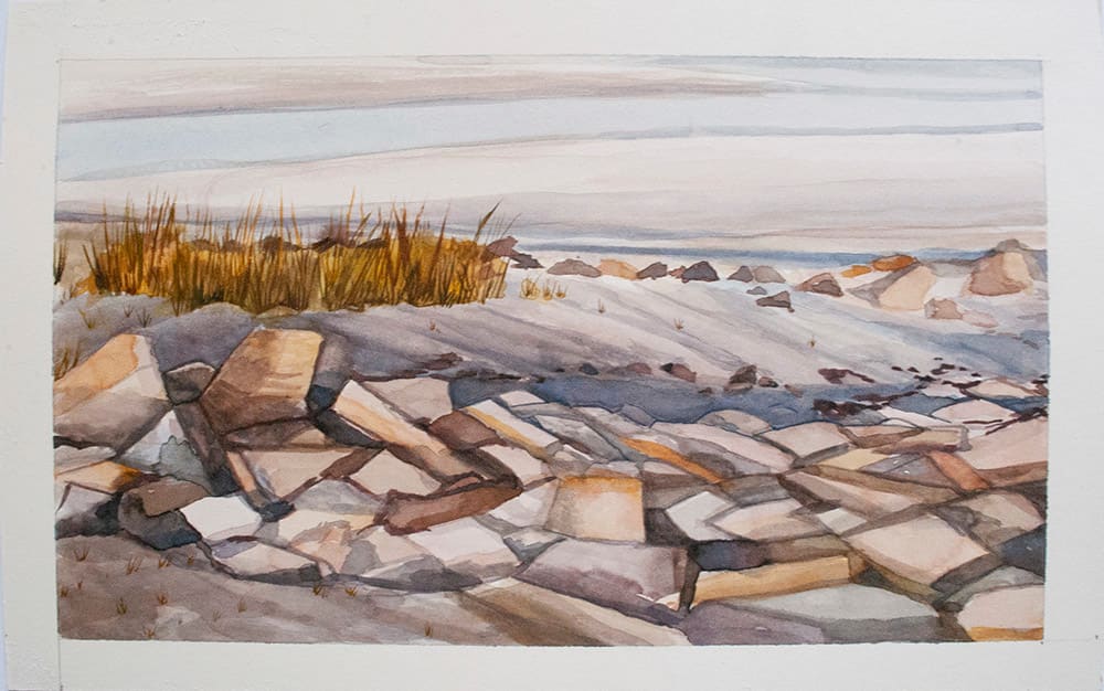 Beach Rubble 4 by Brooke Lanier 