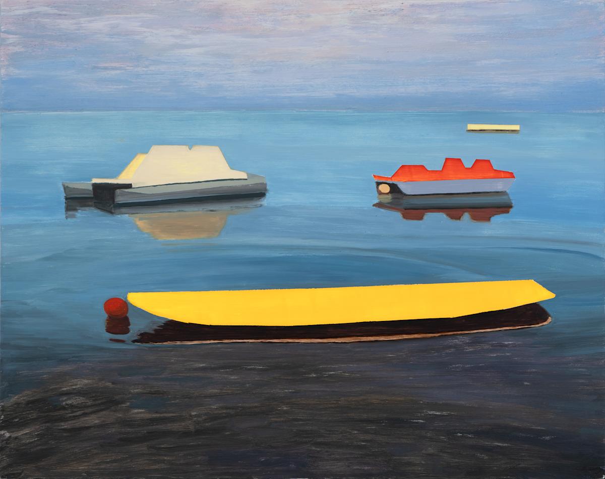 Foggy Morning With Floating Forms by Brooke Lanier, Image 2.