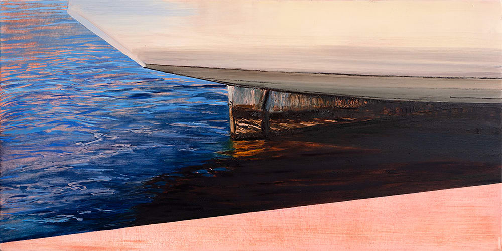 Gazela Rudder With Pink Landing by Brooke Lanier 