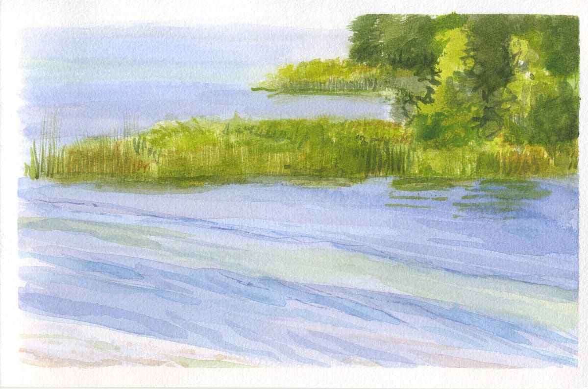 Grass Island, Trees by Brooke Lanier 